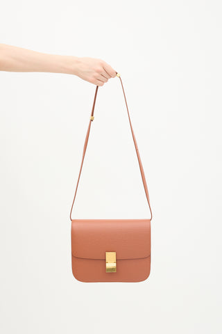 Celine 2019 Leather Medium Classic Box Bag