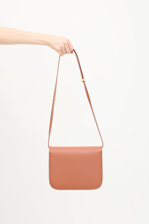 Celine 2019 Leather Medium Classic Box Bag