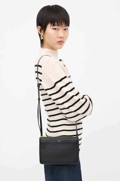 Celine 2019 Leather Small Trio Bag