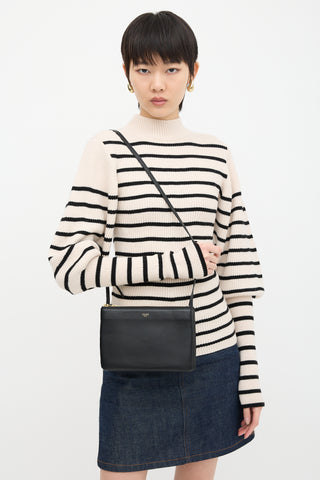 Celine 2019 Leather Small Trio Bag