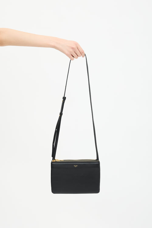 Celine 2019 Leather Small Trio Bag