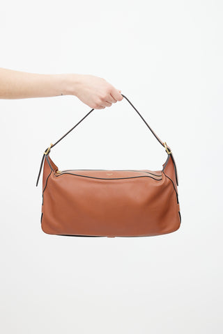 Celine 2021 Brown Romy Medium Shoulder Bag