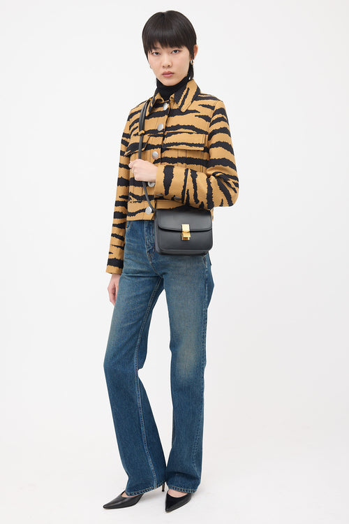 Celine 2021 Leather Teen Classic Box Bag