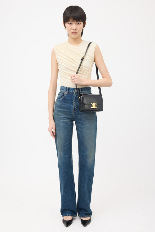 Celine 2021 Leather Triomphe Classique Bag