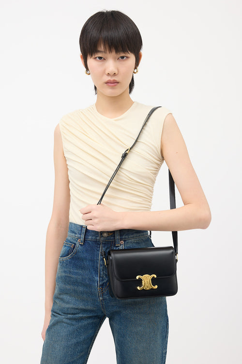 Celine 2021 Leather Triomphe Classique Bag