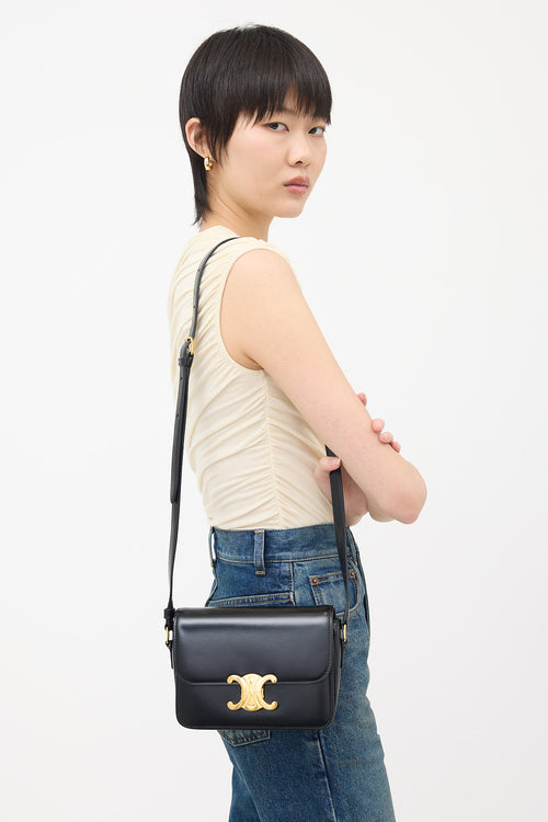 Celine 2021 Leather Triomphe Classique Bag