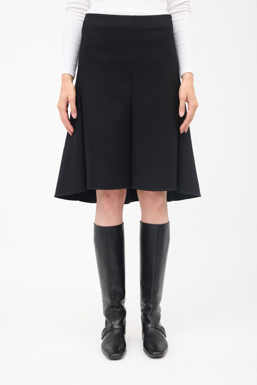 Celine A-Line Midi Skirt