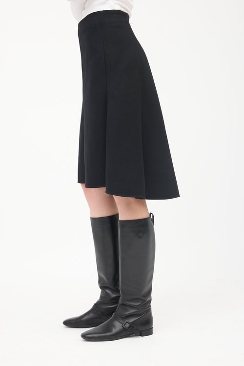 Celine A-Line Midi Skirt