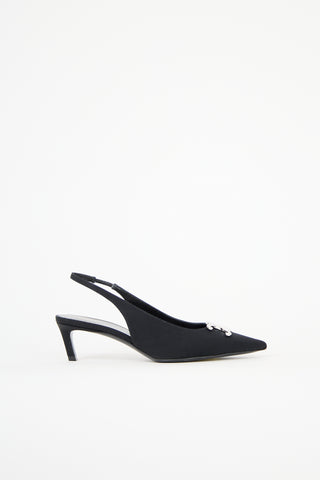 Celine Alma Triomphe Slingback Pump