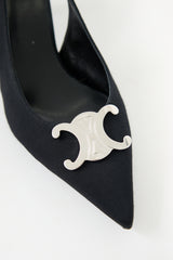 Celine Alma Triomphe Slingback Pump