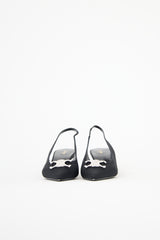 Celine Alma Triomphe Slingback Pump