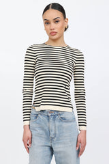 Celine Knit Striped Top