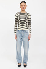 Celine Knit Striped Top