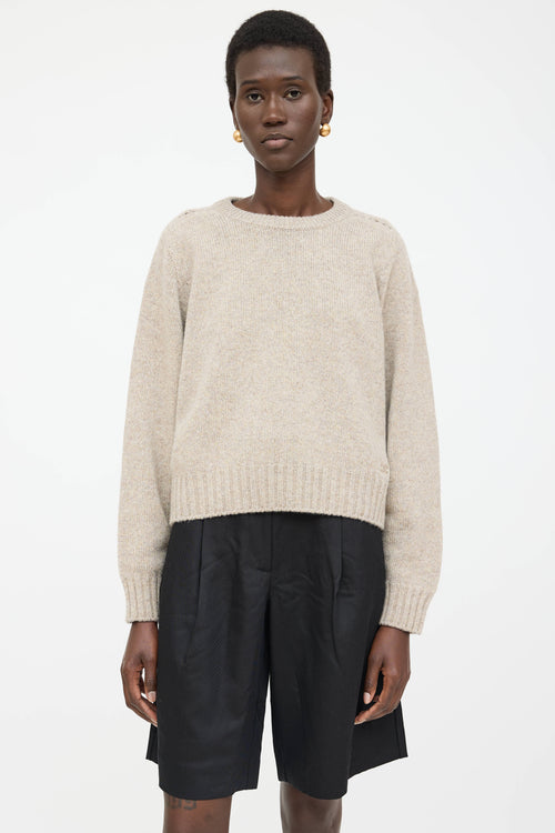 Celine Cashmere Knit Sweater