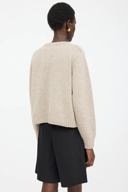 Celine Cashmere Knit Sweater