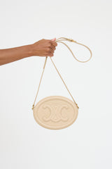 Celine Cuir Triomphe Oval Bag