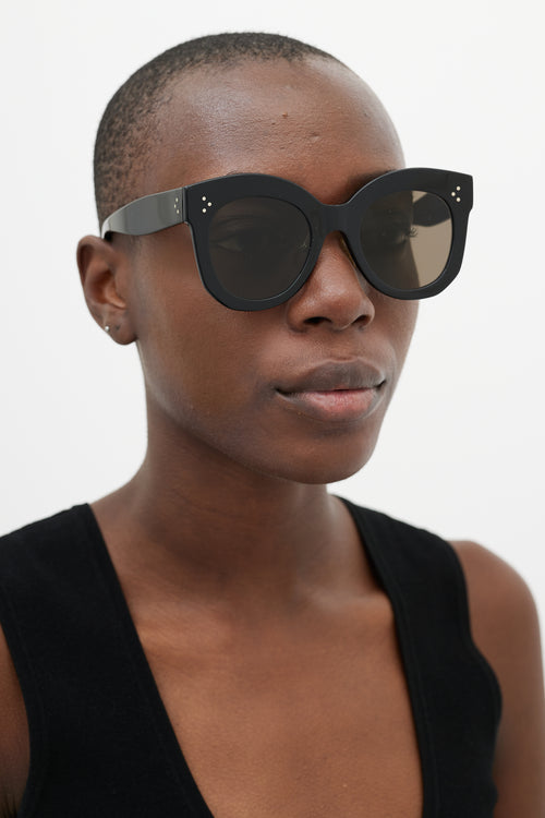 Celine Black CL41443 Round Sunglasses