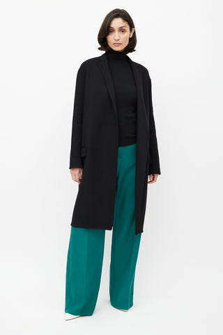 Celine Black Cashmere Coat