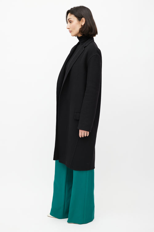 Celine Black Cashmere Coat
