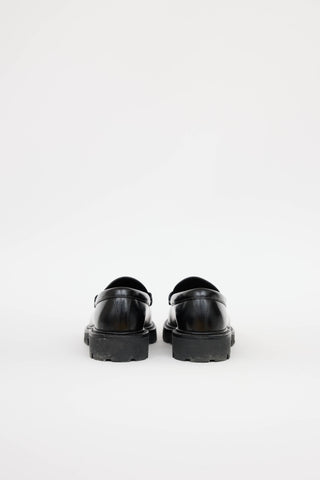 Celine Leather Triomphe Margaret Loafer