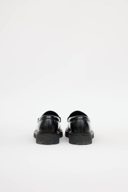 Celine Leather Triomphe Margaret Loafer