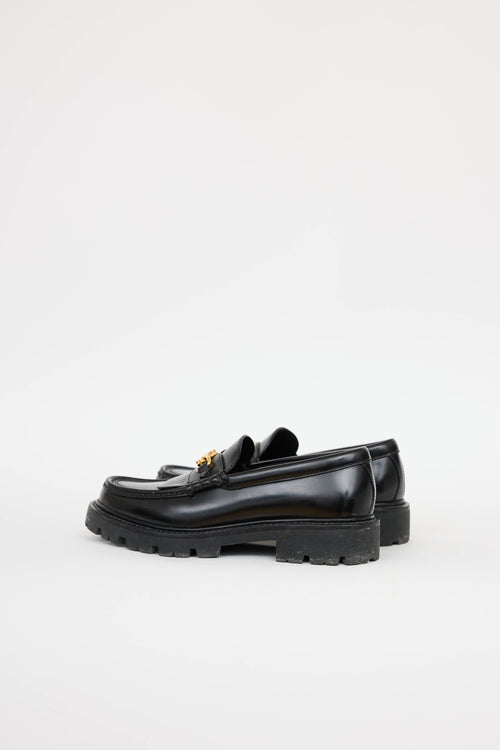 Celine Leather Triomphe Margaret Loafer
