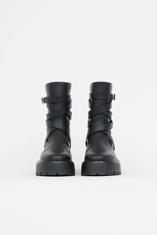 Celine Wrap Ankle Boot