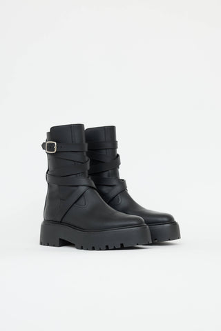 Celine Wrap Ankle Boot