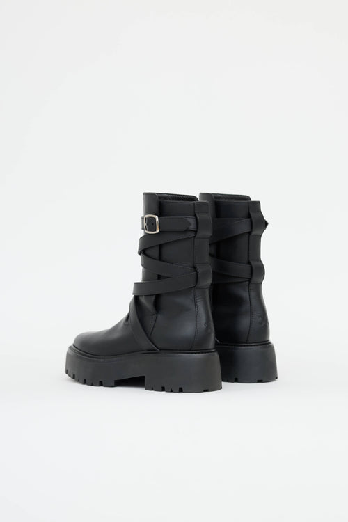 Celine Wrap Ankle Boot