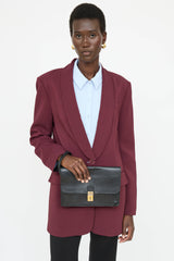 Celine Pebbled Leather Wristlet
