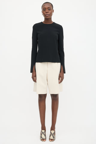 Celine Zipped Vent Top