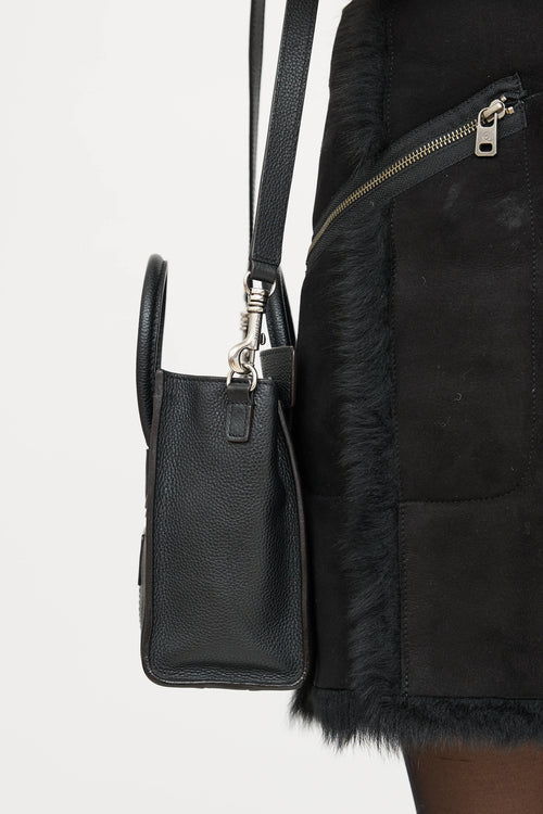 Celine Leather Nano Luggage Tote