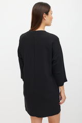 Celine Black & Multicolour Shirt Dress