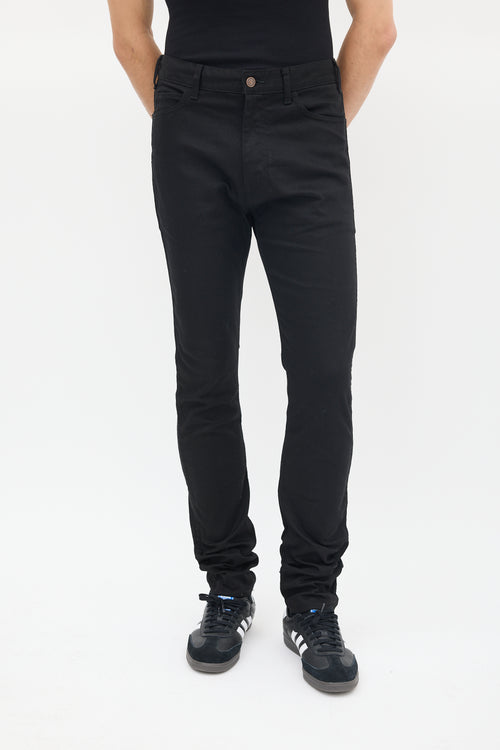 Celine Black Slim Leg Jeans