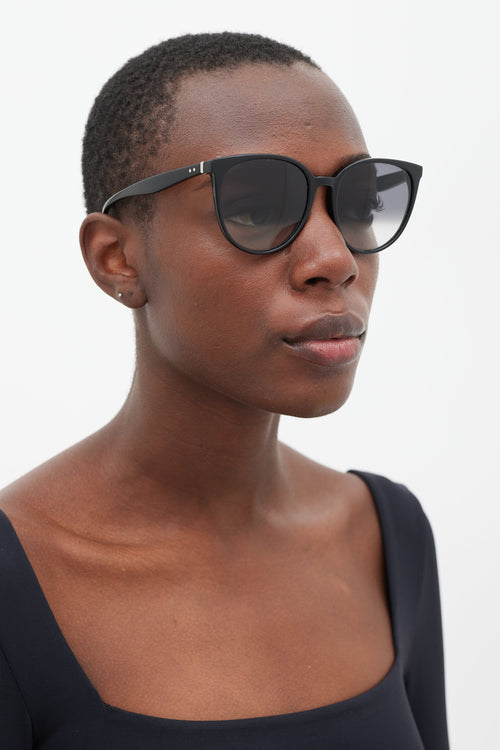 Celine Black Thin Mary Sunglasses