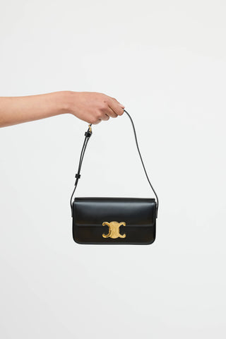 Celine Leather Claude Triomphe Bag