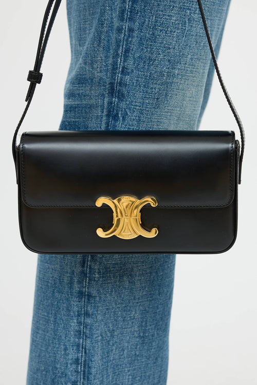 Celine Leather Claude Triomphe Bag