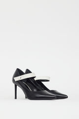 Celine Black & White Mary Jane Pump