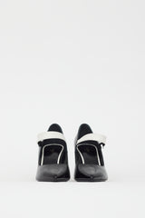 Celine Black & White Mary Jane Pump