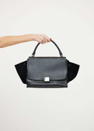 Celine Black Medium Trapeze Bag