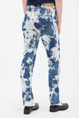 Celine Blue Acid Wash Slim Leg Jeans