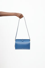 Celine Blue & Gold Doctor Bag