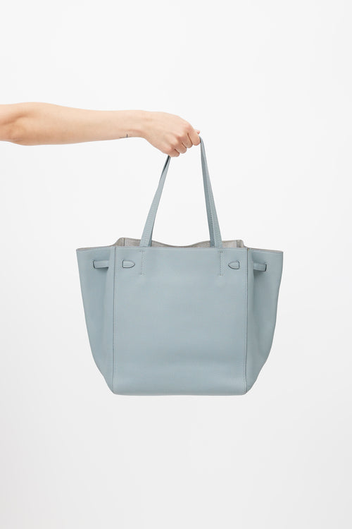 Celine Grey Leather Phantom Tote Bag