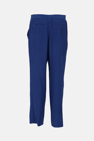 Celine Silk Zip Tapered Pant