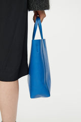 Celine Blue Small Vertical Cabas Bag