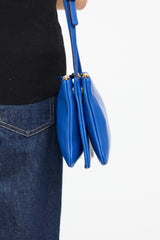 CelineLeather Trio Small Bag