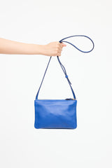 CelineLeather Trio Small Bag