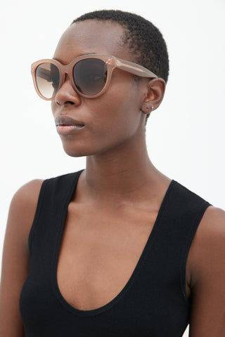 Celine Brown CL41755 Round Sunglasses