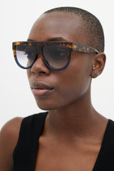Celine Brown & Blue CL41026 Sunglasses