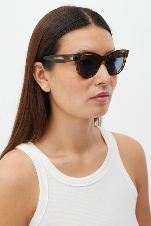Celine Brown CL4003IN Wayfarer Sunglasses